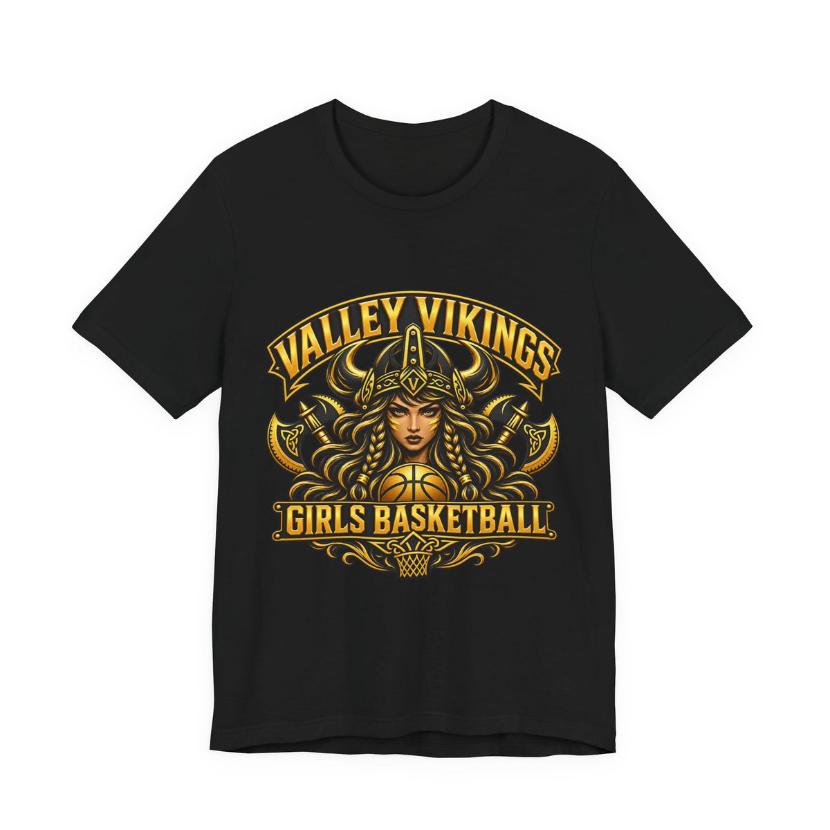 Valley Vikings Girls Basketball Tee — Viking Warrior