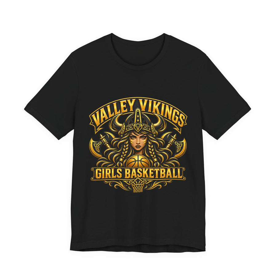 Valley Vikings Girls Basketball Tee — Viking Warrior