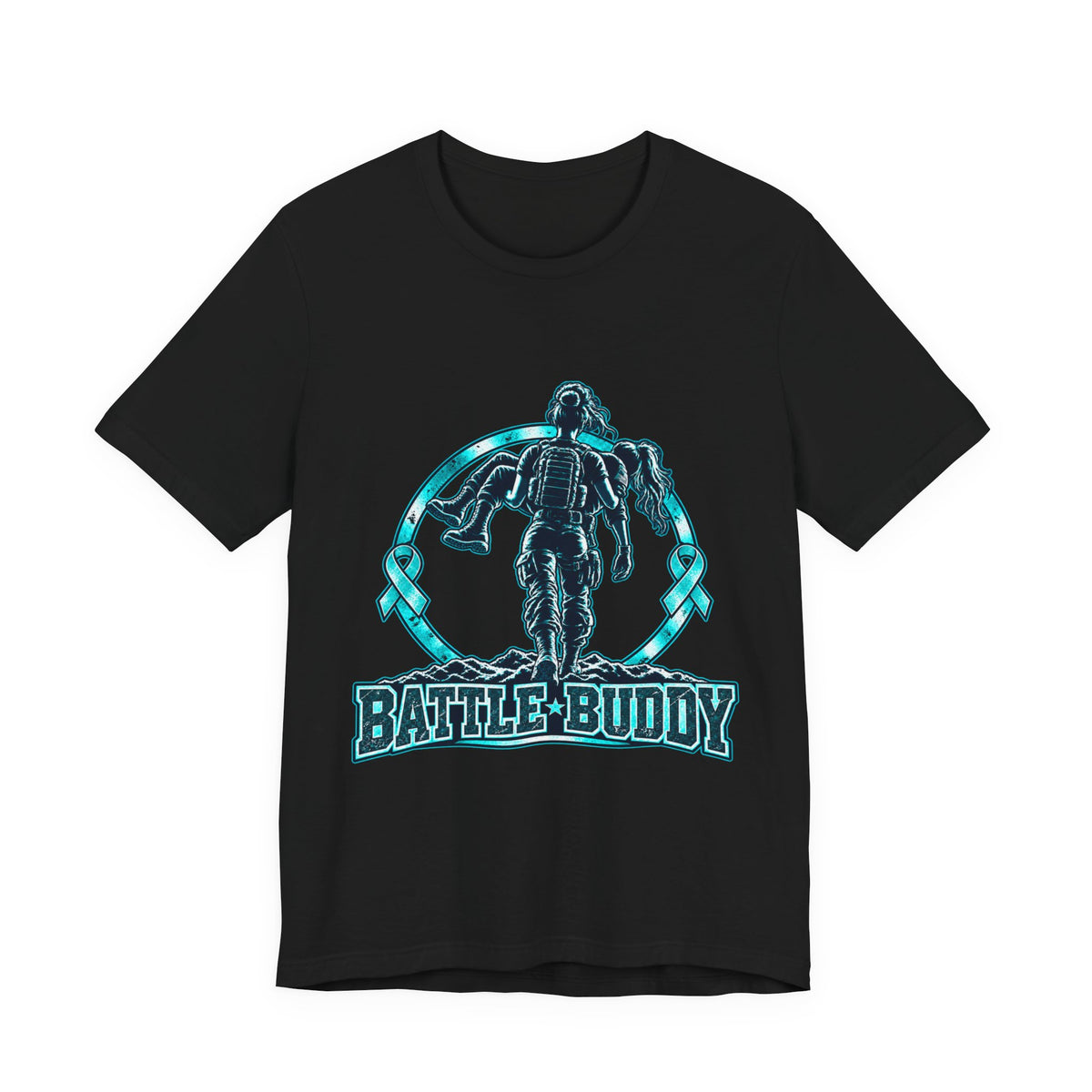 Battle Buddy Tee — Food Allergy Awareness — Female Design