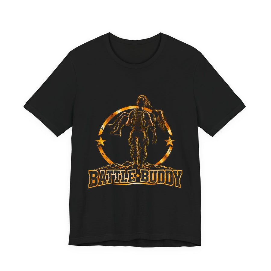 Female Battle Buddy Tee — female artwork