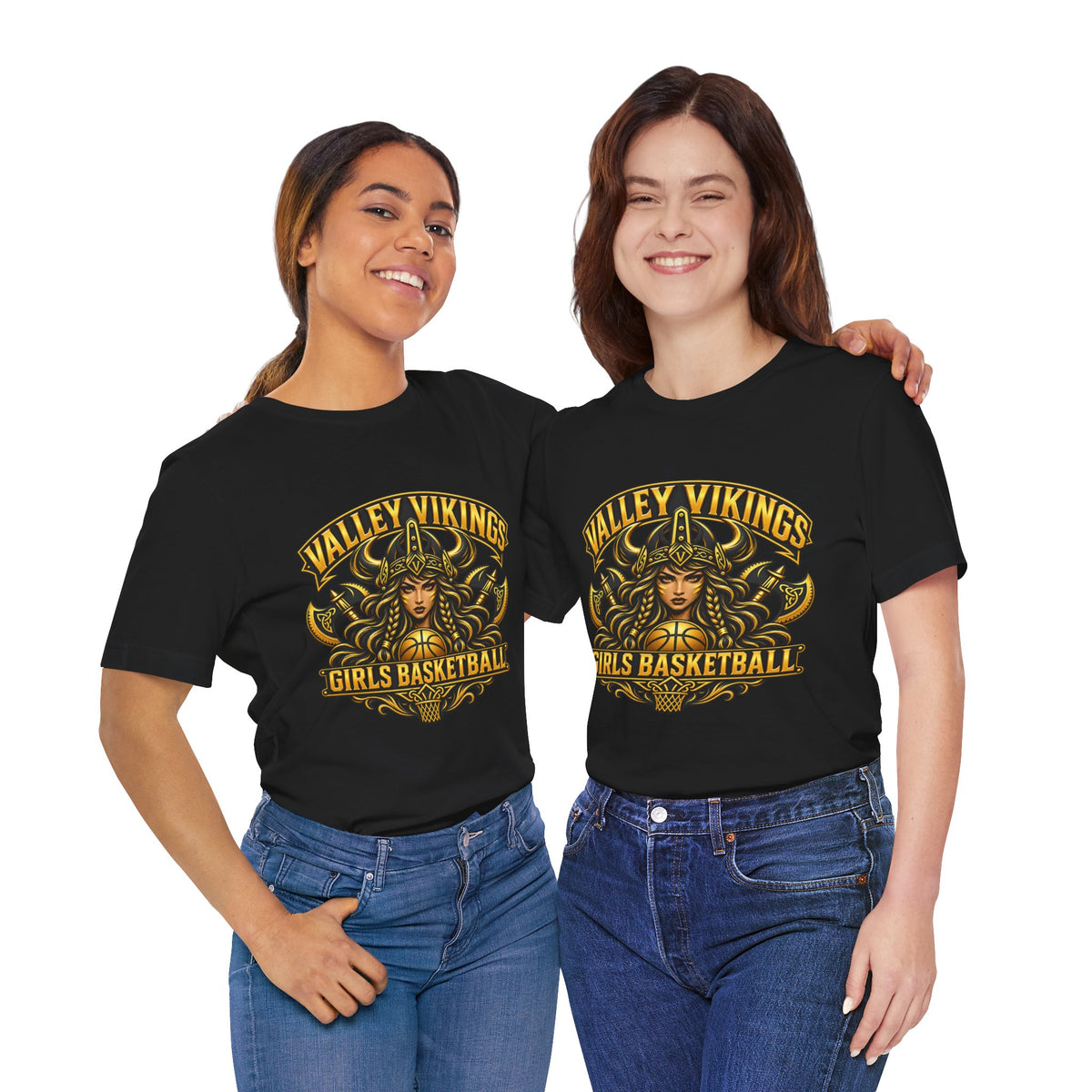 Valley Vikings Girls Basketball Tee — Viking Warrior