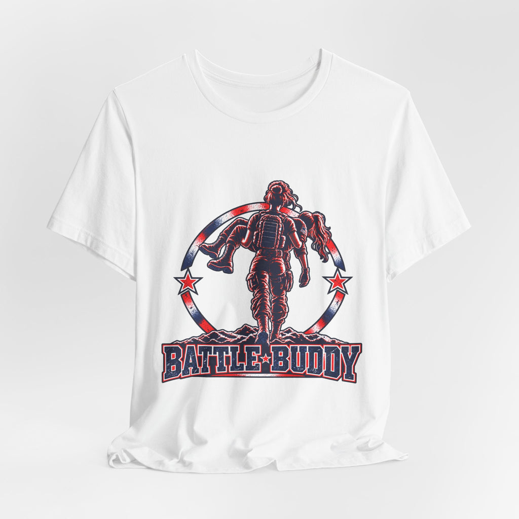 Battle Buddy Tee — Patriotic Military Veteran T-Shirt