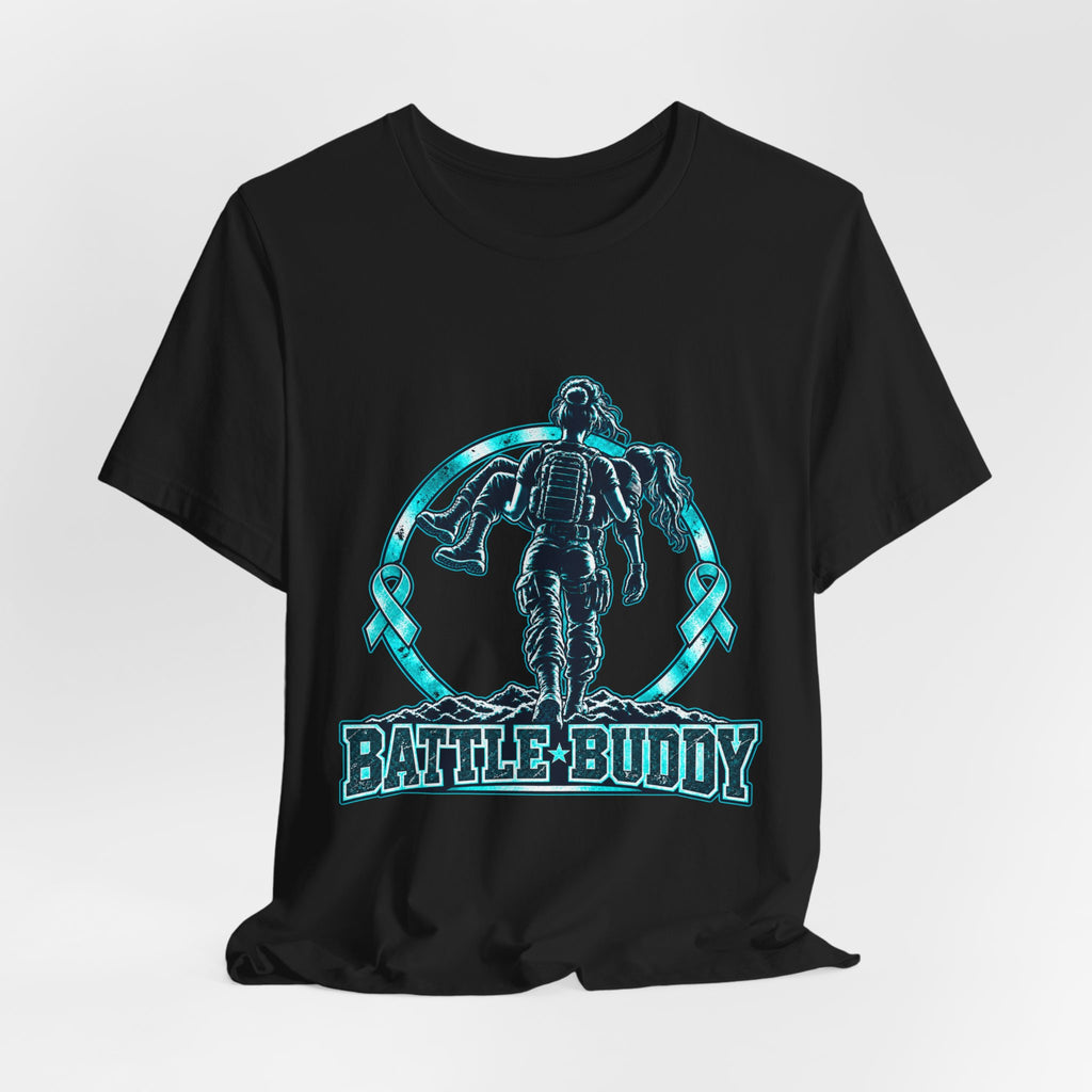Battle Buddy Tee — Food Allergy Awareness — Female Design