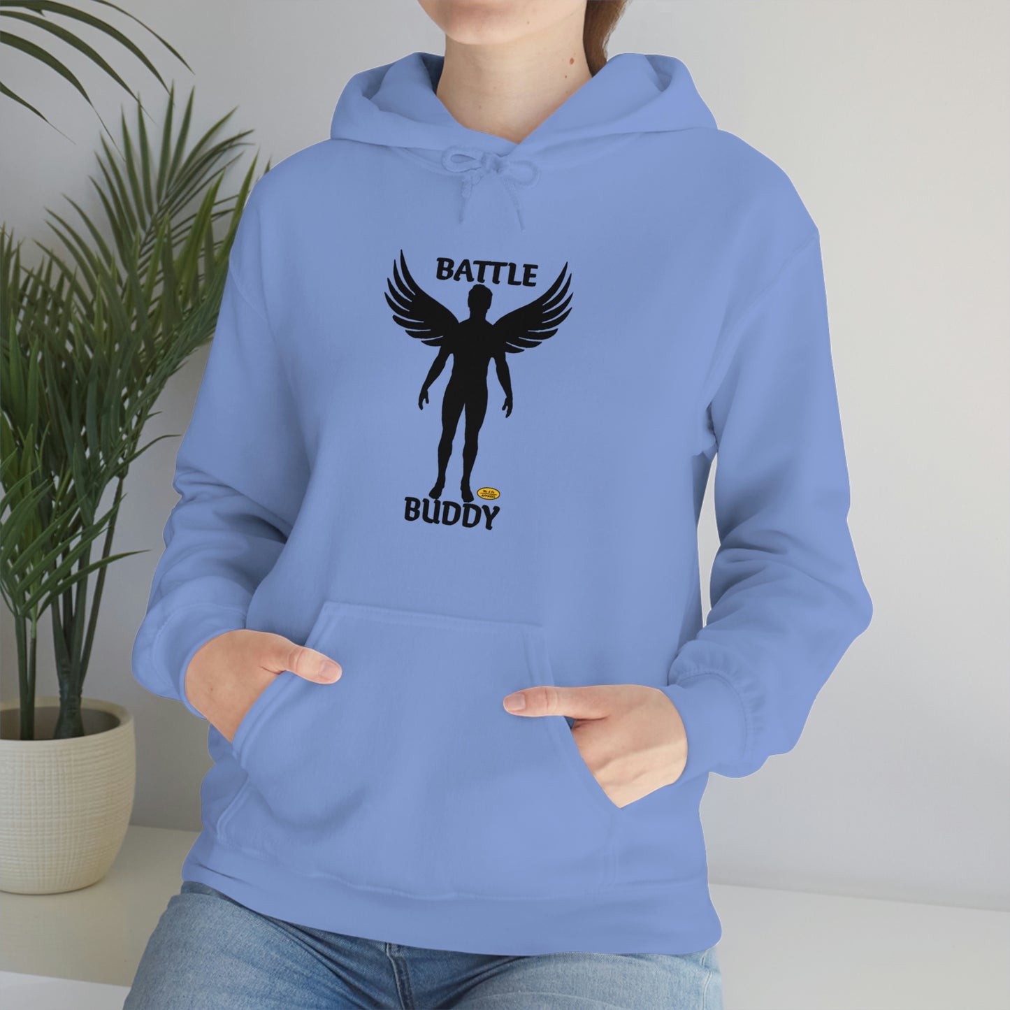 Unisex Hooded Sweatshirt Battle Buddy
