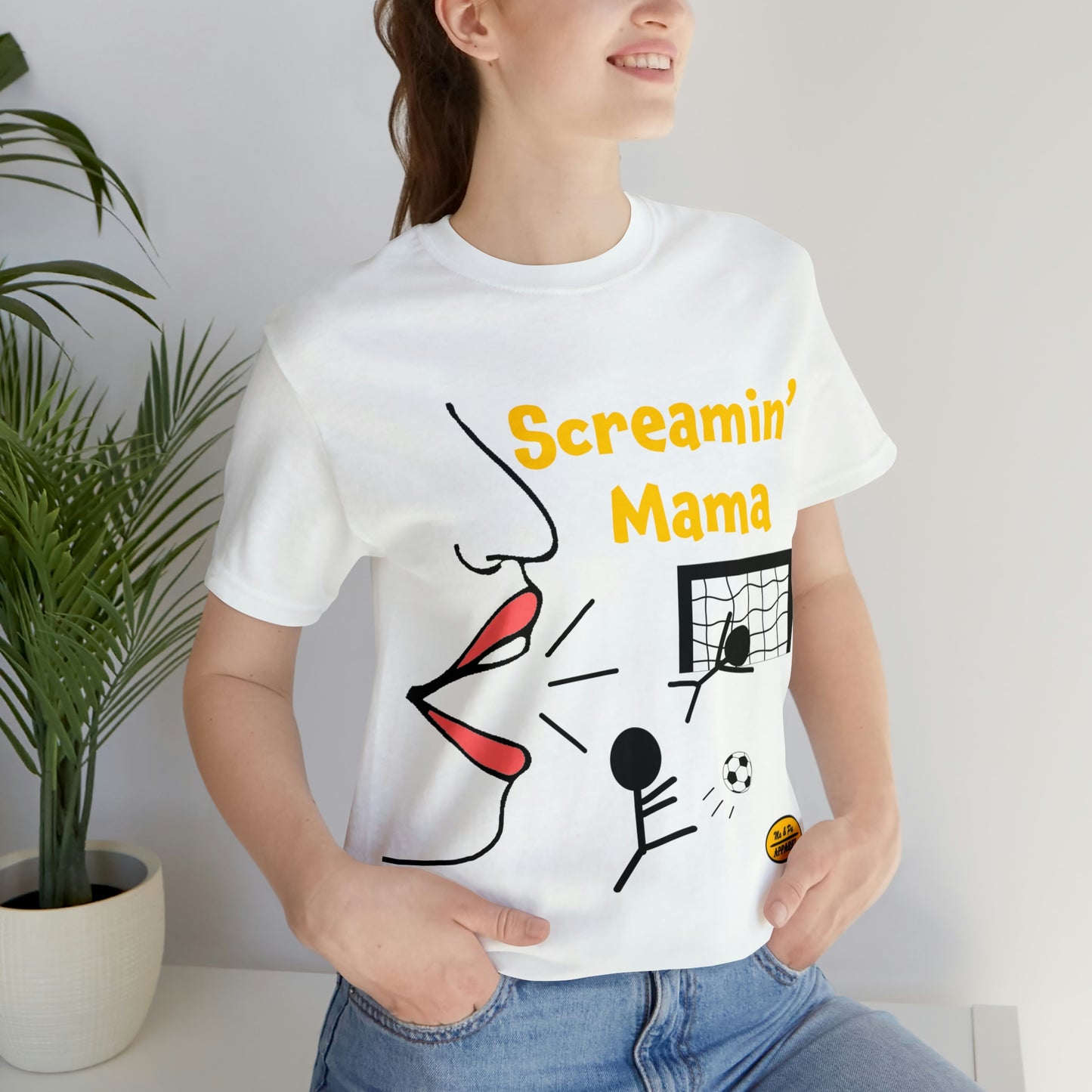 Screamin’ Mama Soccer Short Sleeve Tee