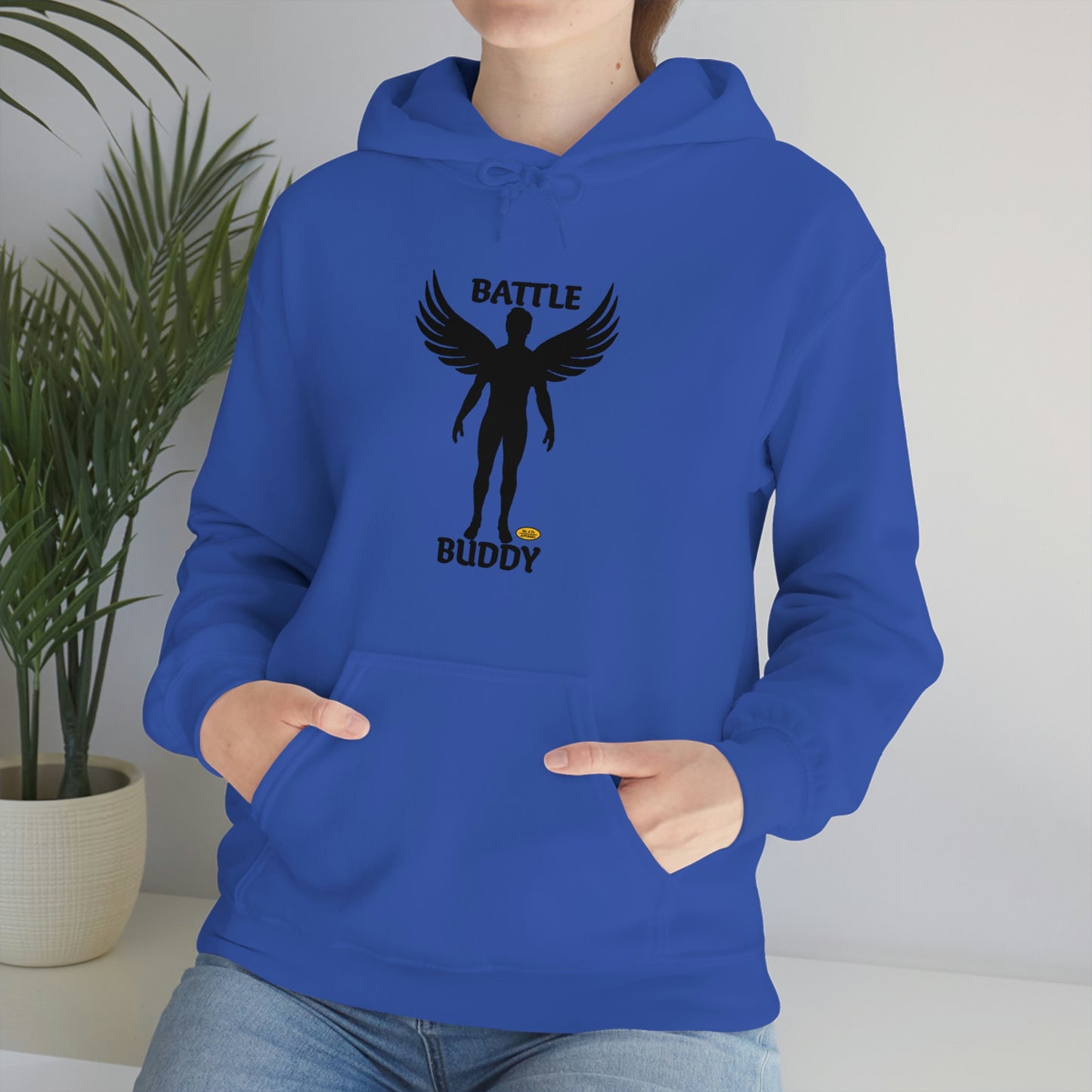 Unisex Hooded Sweatshirt Battle Buddy