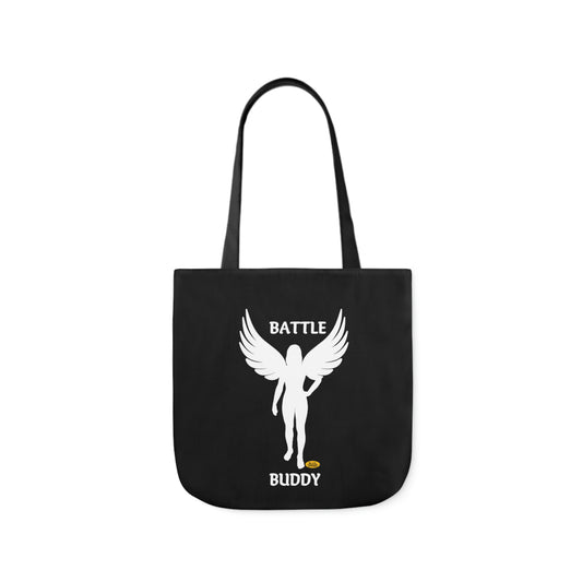 Polyester Canvas Tote Bag Battle Buddy